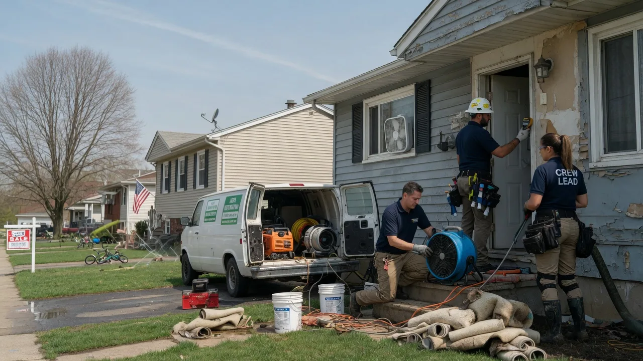Flood Cleanup in Lake Como, PA near me